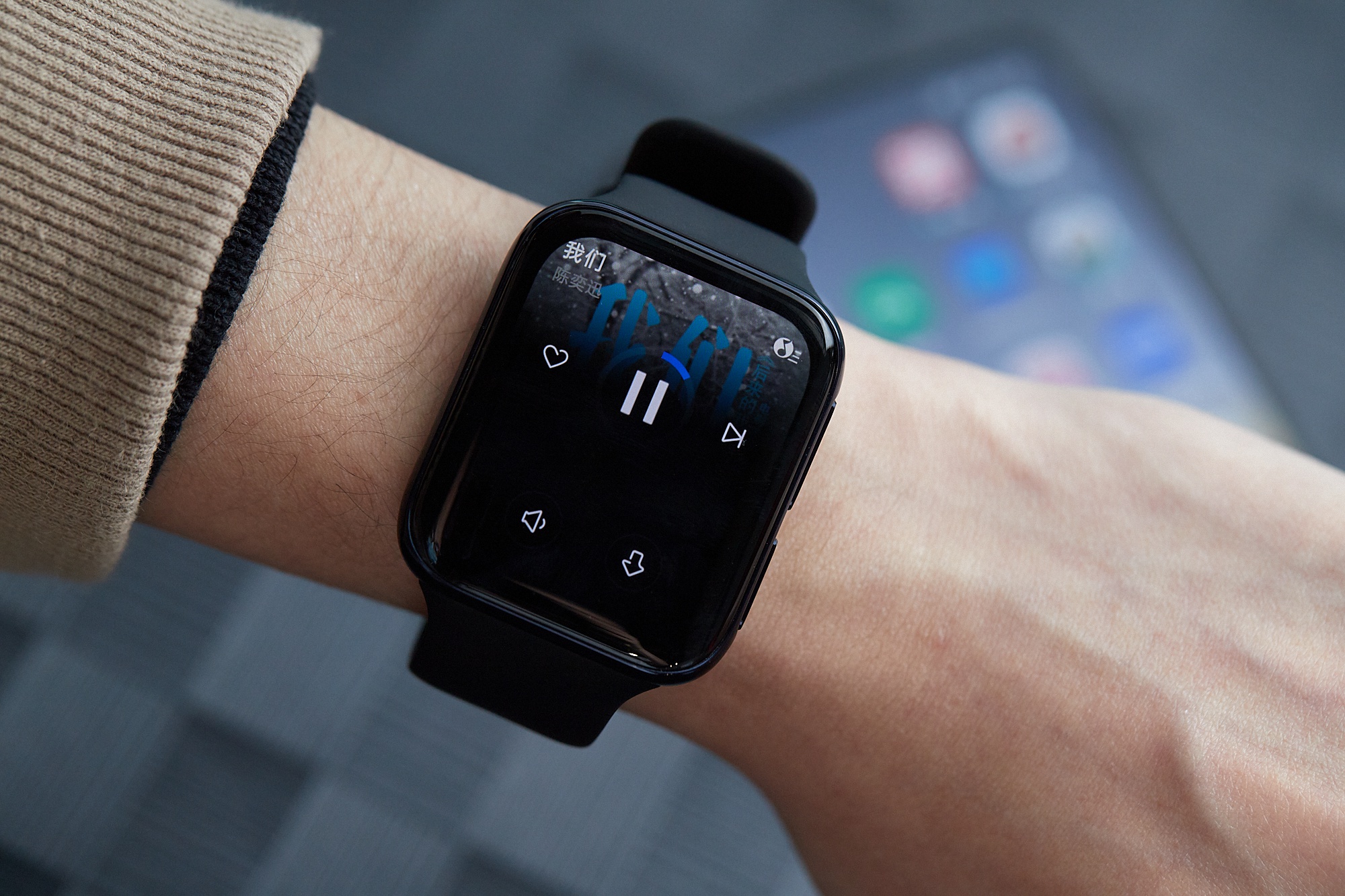 oppo watch图赏 双曲面oled屏 独立esim功能|双曲面|表带|手表_新浪