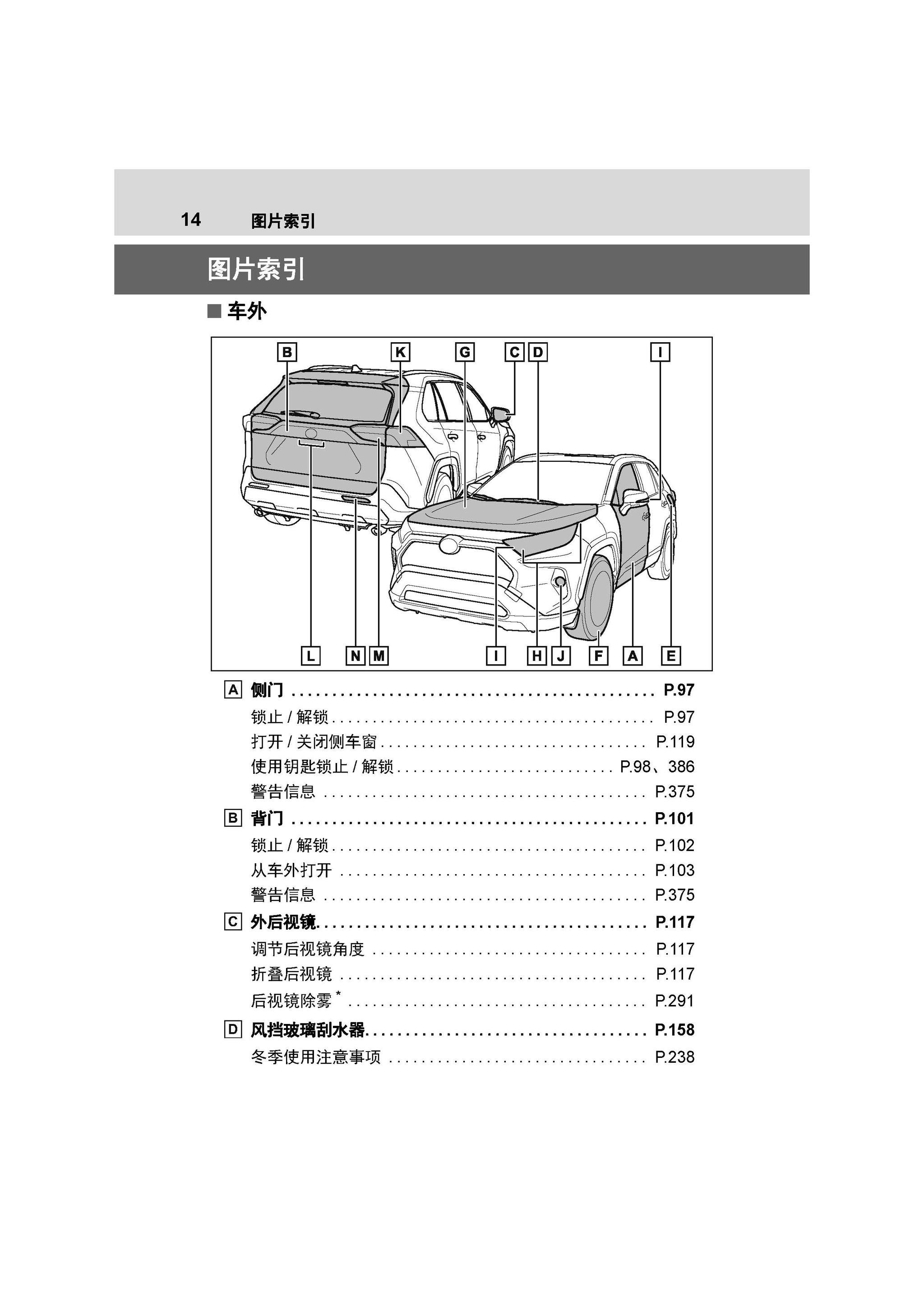 沈阳银河汽服:rav4荣放用户手册|rav4荣放使用说明书电子版