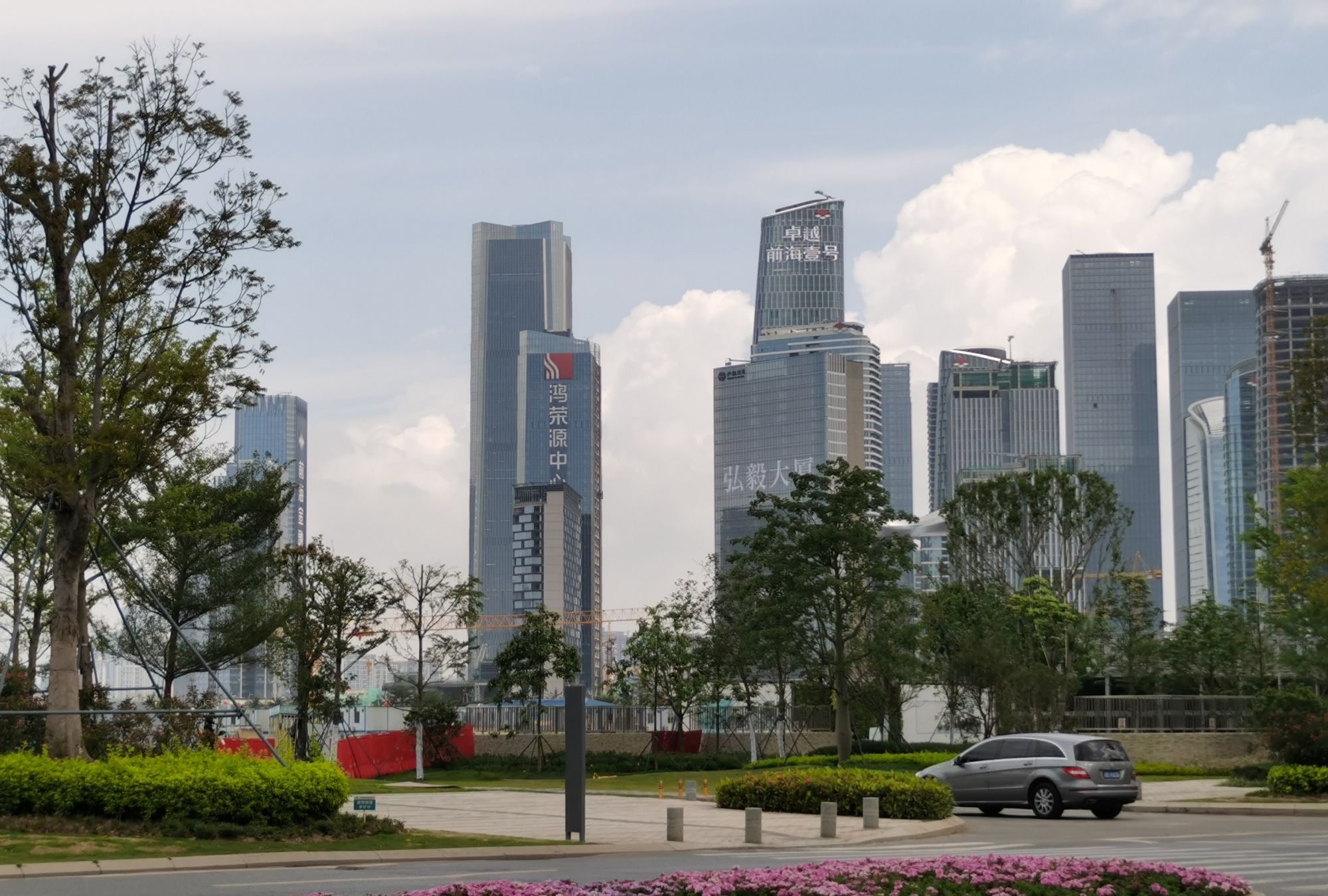 深圳的cbd在福田,世界cbd在前海