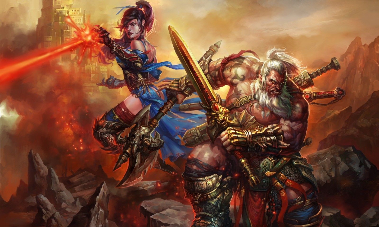 暗黑破坏神原画欣赏