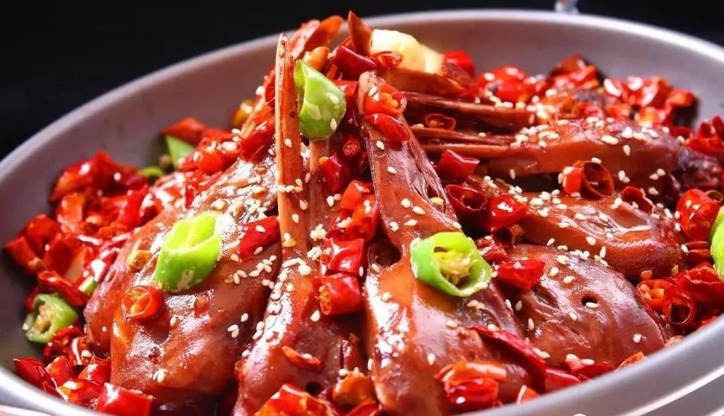 干锅鸭头配方及制作工艺