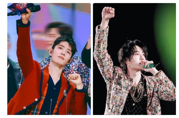 肖战王一博舞蹈动作相似,看到结尾粉丝尖叫:这个相同手势曾见过