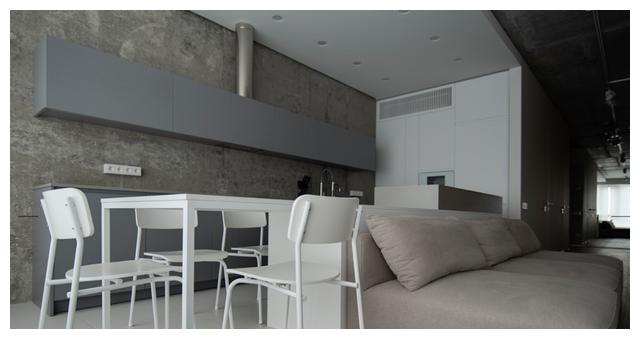 断舍离后工业风不等于穷装,舍弃墙漆,吊顶,120㎡保留了高级感|墙漆