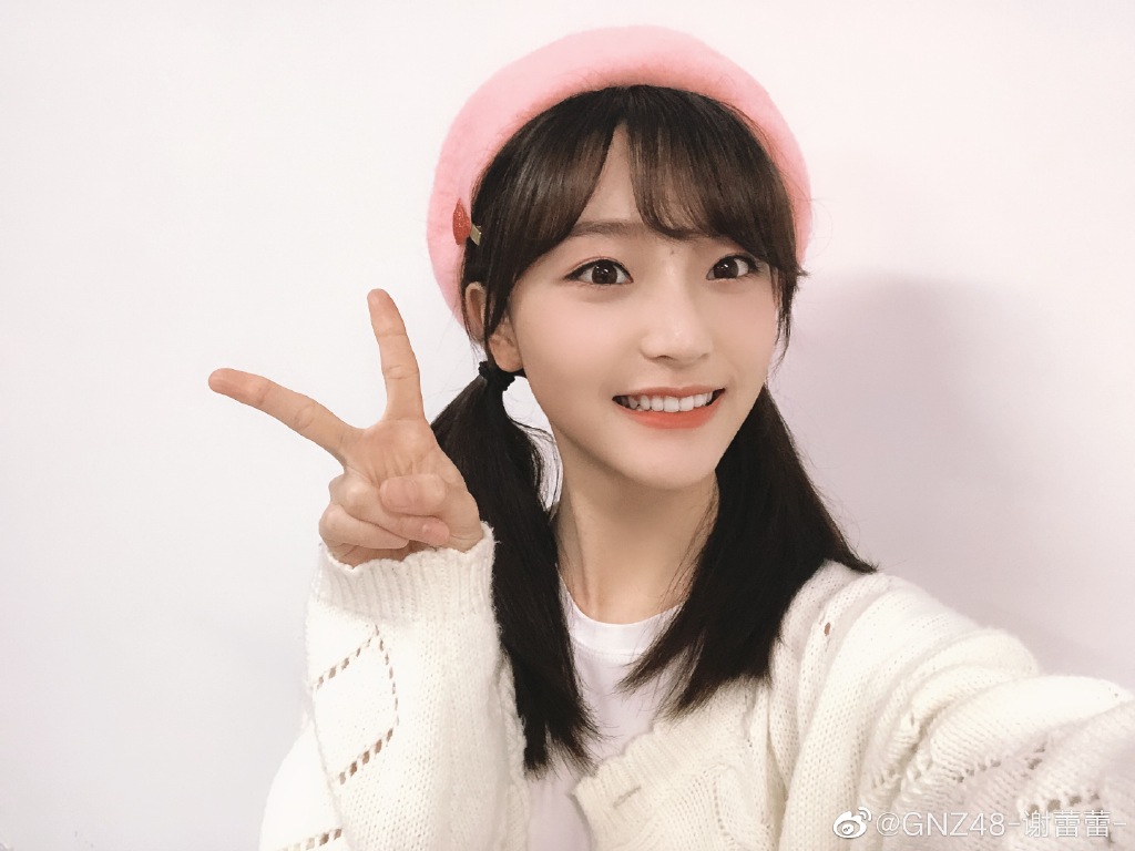 偶像美少女gnz48-谢蕾蕾迷人美照欣赏啊_高清图集_新浪网
