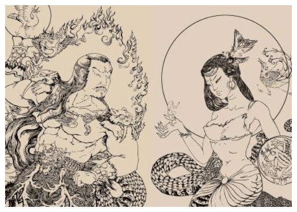 不过女娲与伏羲却是妖族,因为他们人首蛇身