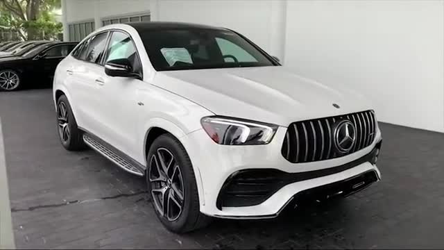 2021款奔驰gle53 coupe到货实拍,颜值高空间大,实车太漂亮了