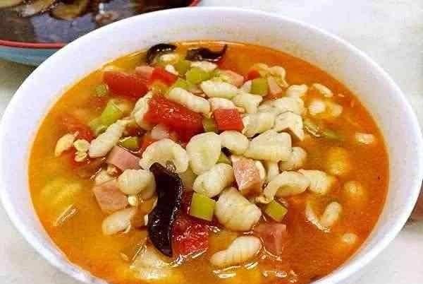 陕西人爱的美食麻食