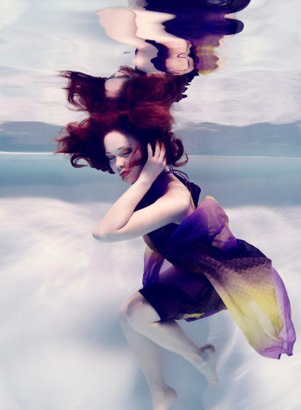 十二星座专属水下婚纱照,白羊座宛如女神,狮子座美得冒泡!