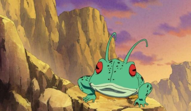 那么基纽就会像那美克星遭遇的那样,变成了一只小青蛙,永远都回不来了