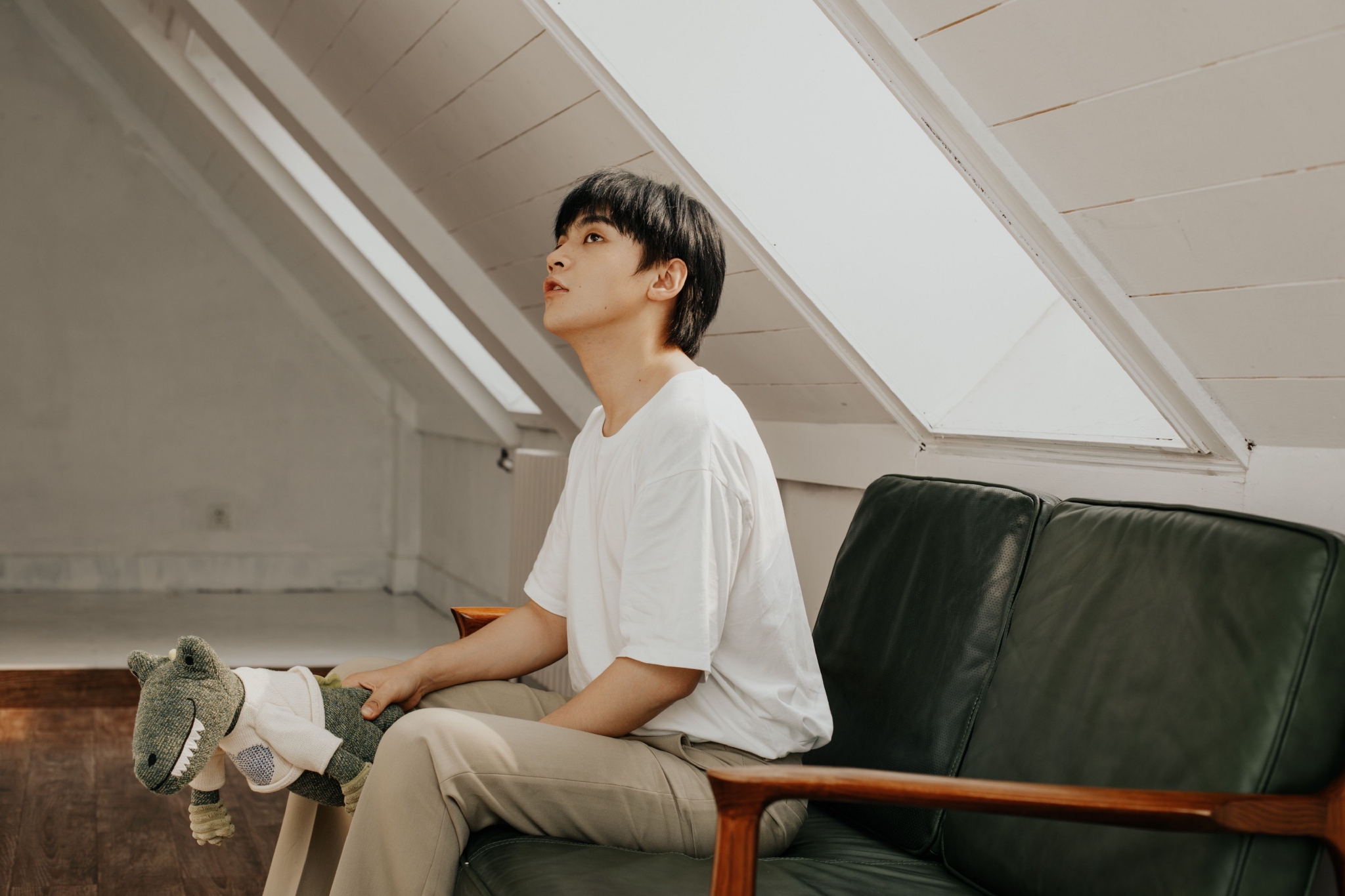 班玛加日系写真大片纯白造型清爽文艺