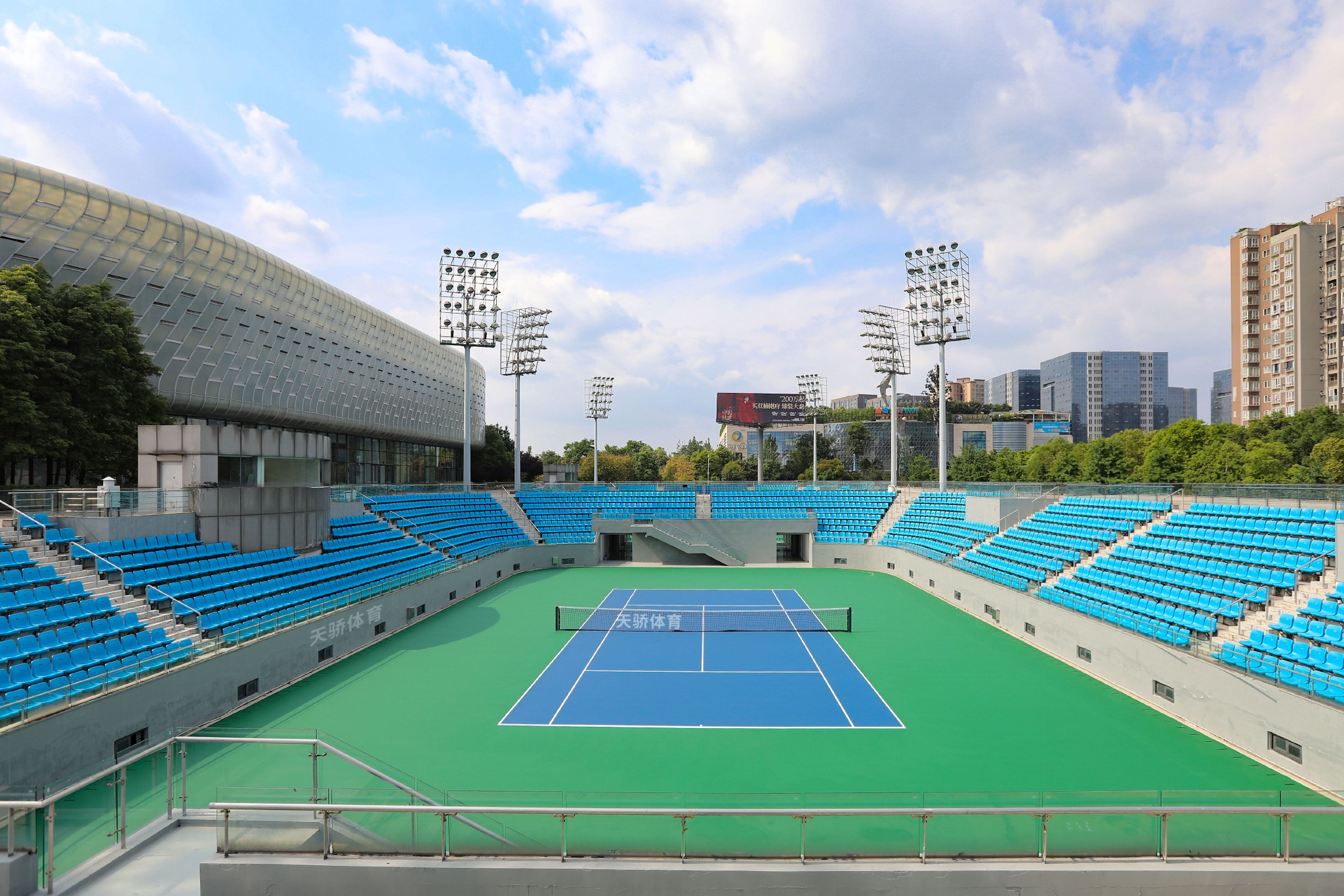 天骄体育网球场建设施工方案制定原则