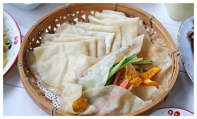 又薄又软的水烙馍,其实很简单,不用煎不用烙,卷菜卷肉都好吃!|烙馍|面