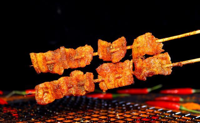 烤五花肉串的秘制配方_高清图集_新浪网