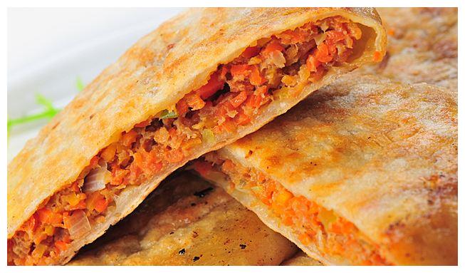 胡萝卜鸡蛋馅饼超级好吃的做法,简单又营养,特别的解馋!