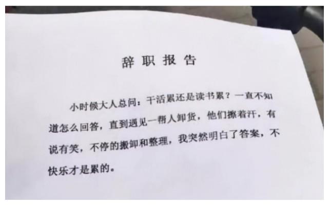 95后大学生辞职信火了，原因很是嚣张，老板看后觉得自己欠员工的休闲区蓝鸢梦想 - Www.slyday.coM