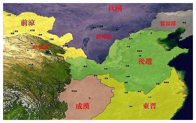 后赵版图走投无路之下,石勒邀集了王阳夔安支雄冀保吴豫刘膺桃豹逯明