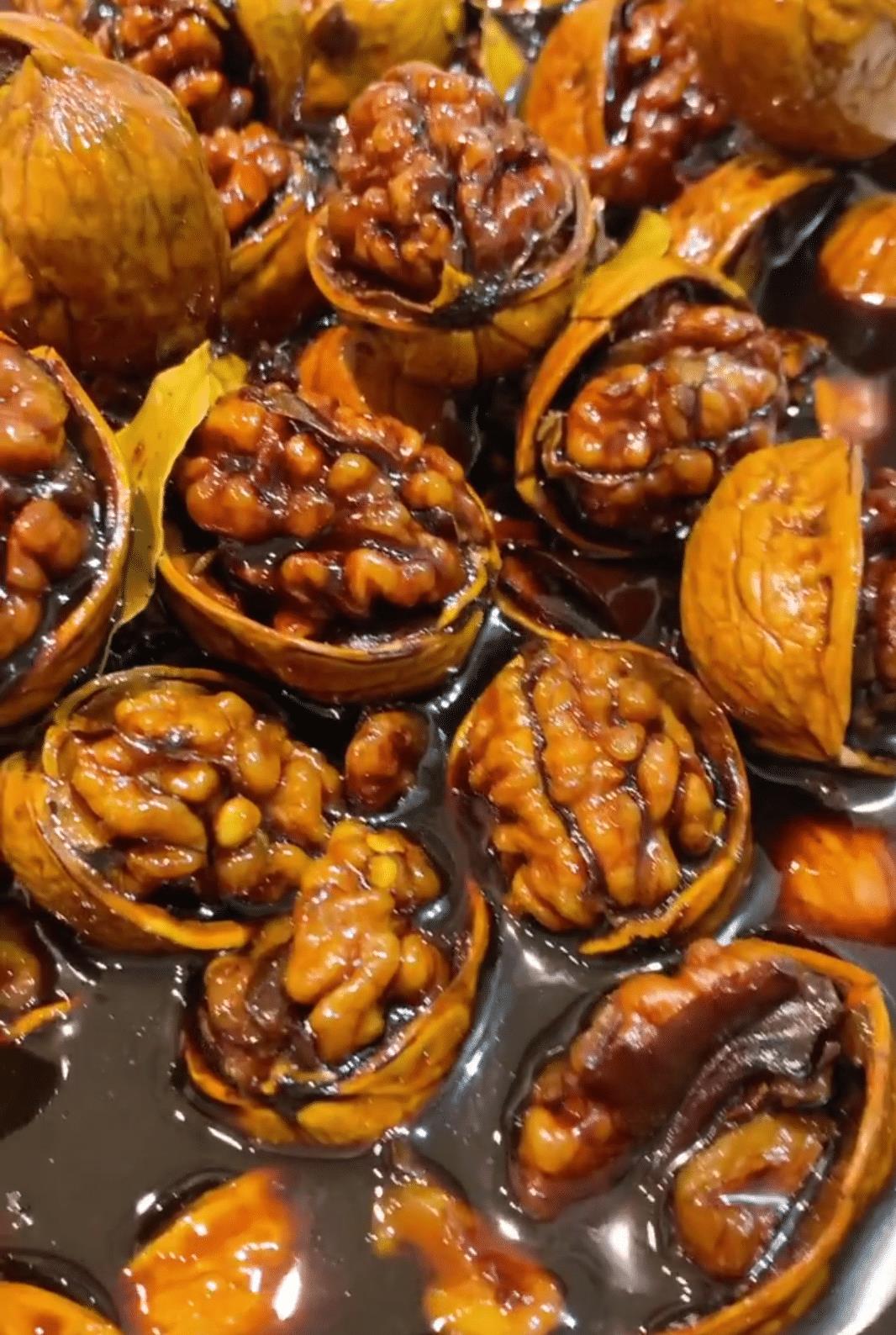 五香卤核桃配方及详细做法_高清图集_新浪网