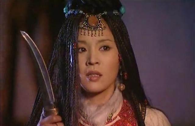 看到蓝齐儿的葛尔丹,果断霸气地表白:蓝齐格格,葛尔丹大汗喜欢你.