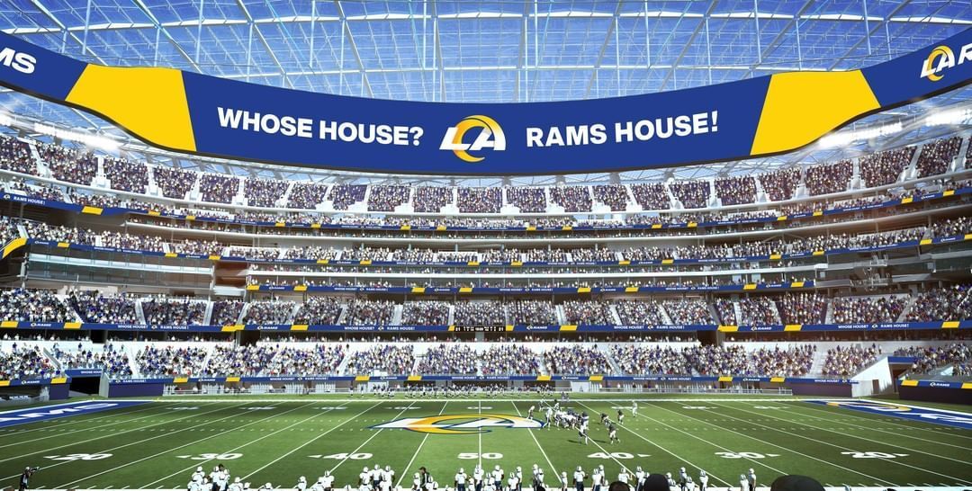 洛杉矶公羊全新的球场