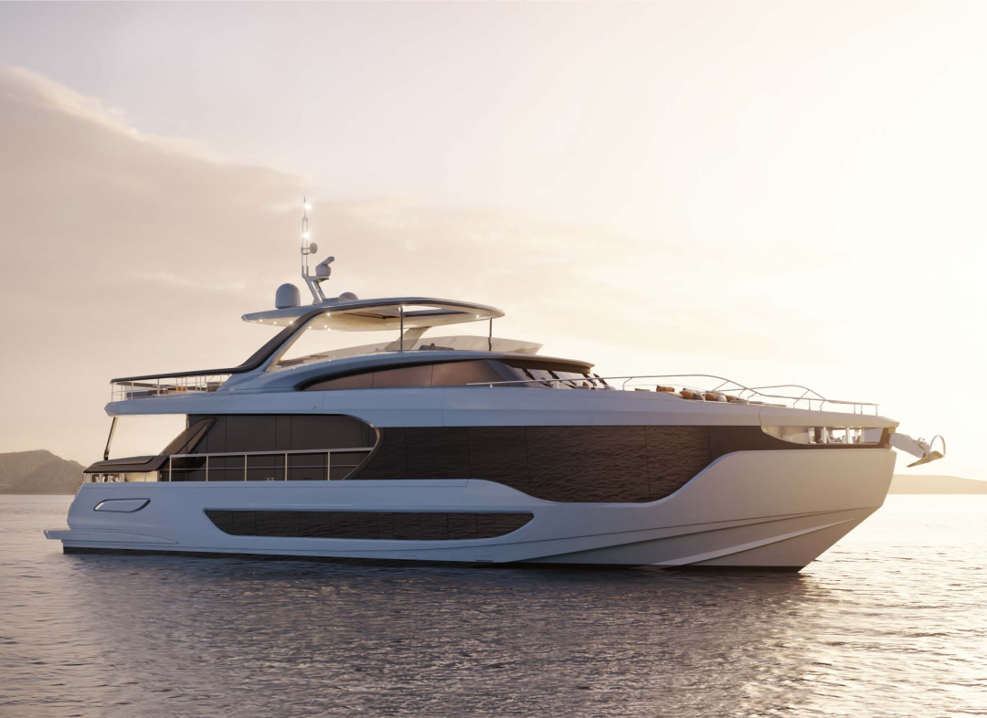 azimut阿兹慕巨人26米超级游艇最新美图鉴赏满满的意式经典
