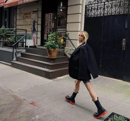 百搭bv靴女团风休闲风都不在话下真时尚