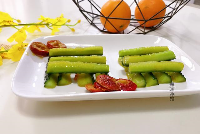 凉拌青瓜别只会放醋,用它代替醋,更具果味爽脆,还能健脾消食|青瓜