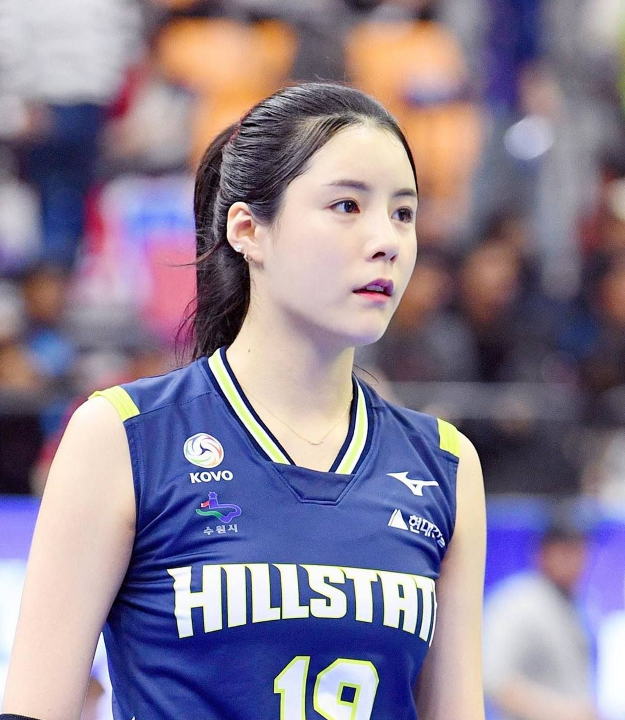 爆红韩国网络的「女排甜心」笑容甜美外貌身材不输明星