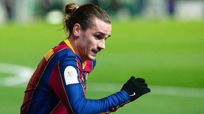 巴塞罗那可能出售安托万·格里兹曼