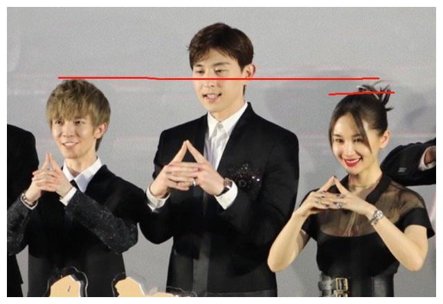 晴雅集首映礼郭敬明跟王子文站一起确定身高有差7cm