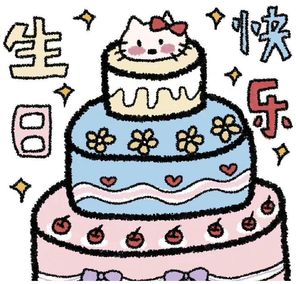 hellokitty 生日配图摩羯座是朋友生日快乐哈!|生日|摩羯座_新浪新闻