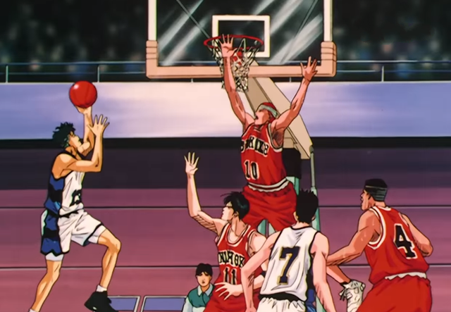 灌篮高手湘北陵南战的这2分钟，樱木犯过小错，也成为球队救世主休闲区蓝鸢梦想 - Www.slyday.coM