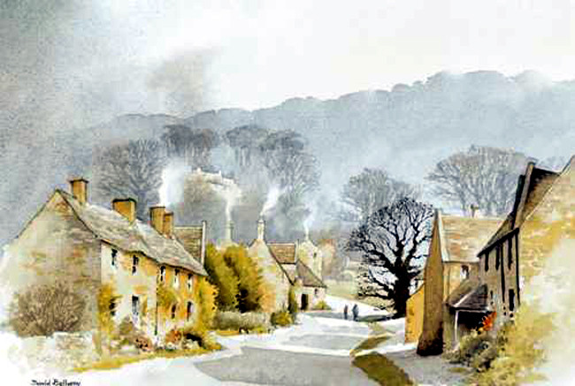 英国顶尖水彩画家戴维 贝拉米的风景绘画作品 戴维 贝拉米 水彩 新浪新闻