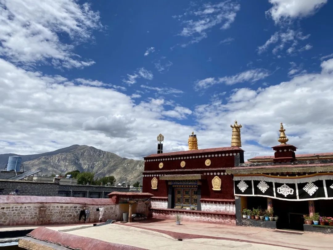 拉萨市中心,被居民大院包围,清朝皇帝赐名的策门林寺|活佛|拉萨|大院_