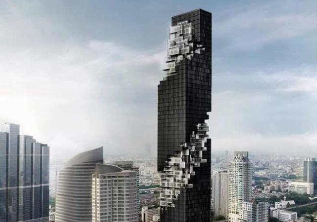 泰国最有争议的大楼，白天像个烂尾楼，夜晚却“消失”让游客惊艳休闲区蓝鸢梦想 - Www.slyday.coM