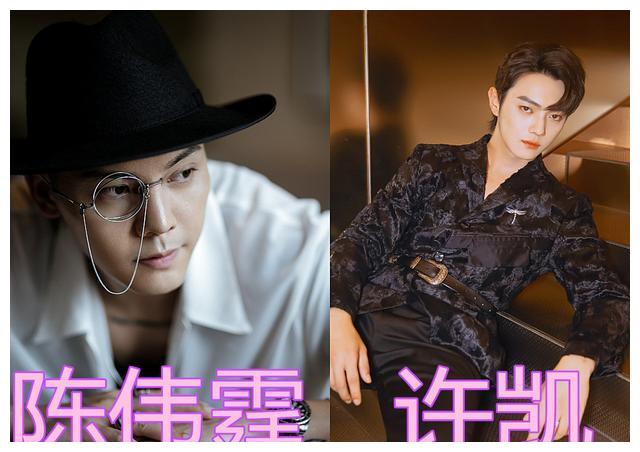 两部新剧的女主都是杨幂,那么男主角自然就会拿来做比较了,陈伟霆很早