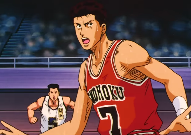 灌篮高手湘北陵南战的这2分钟，樱木犯过小错，也成为球队救世主休闲区蓝鸢梦想 - Www.slyday.coM