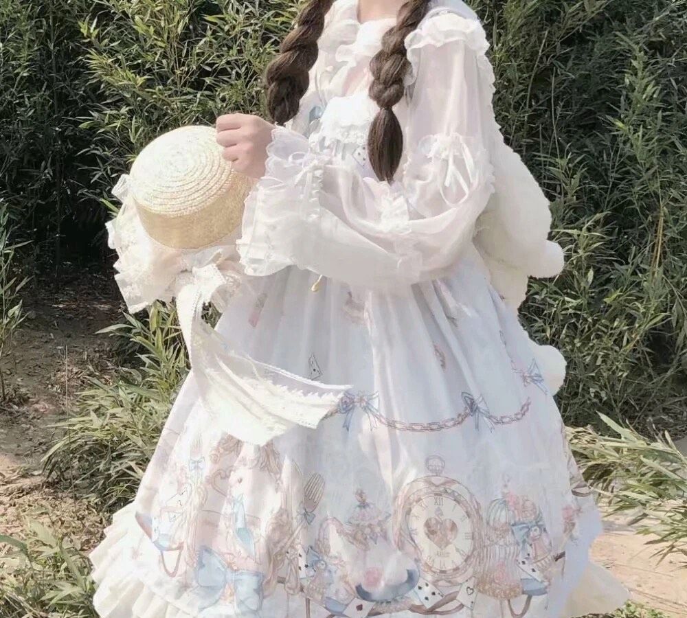 双马尾lolita系软妹头像