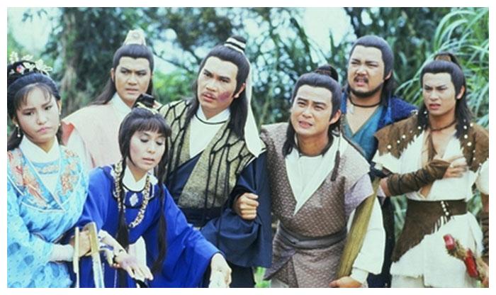 tvb老剧《神剑魔刀》剧照:本为捧星之作,却没一个红起来