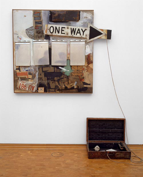 艺术家罗伯特·劳森伯格的作品,超级赞!