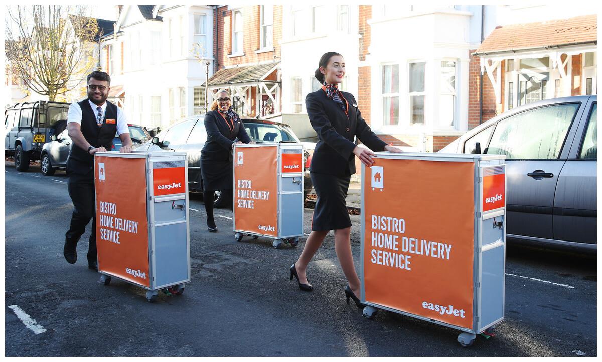 空姐上街送餐你会接受这份服务吗