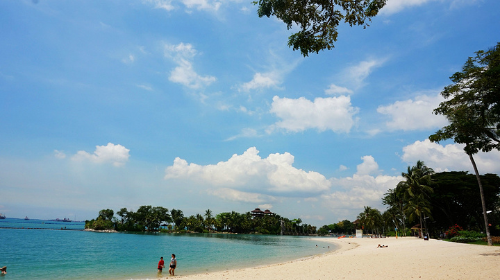 游览东南亚新加坡丹戎海滩