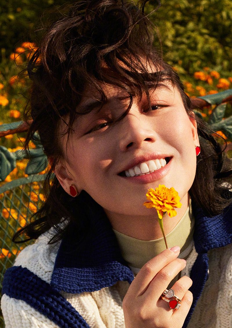 明星时尚摄影:简单靓丽,清新治愈——演员马思纯