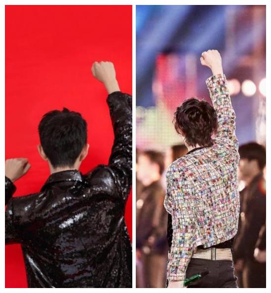 肖战王一博舞蹈动作相似,看到结尾粉丝尖叫:这个相同手势曾见过