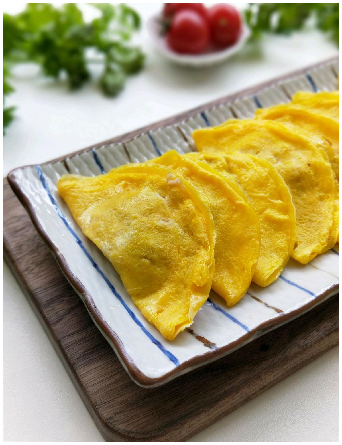 饺子花样吃法美味蛋饺做法简单松软的外皮家里人都爱吃