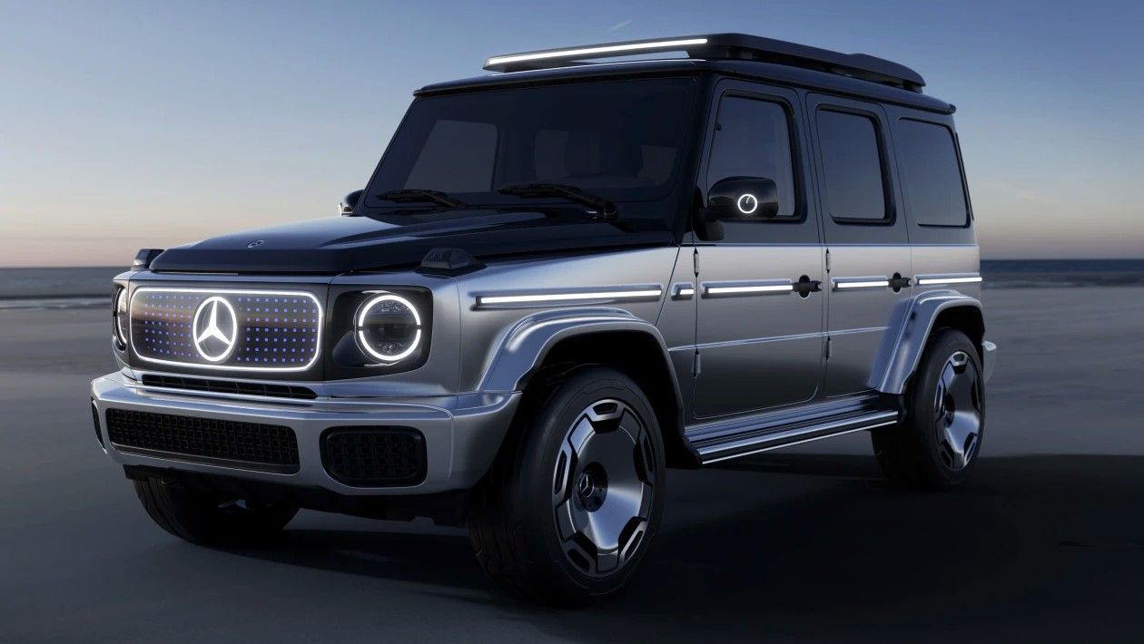 在2024年正式发布奔驰「大g」g-class(配置|询价)越野车拥有霸气造型