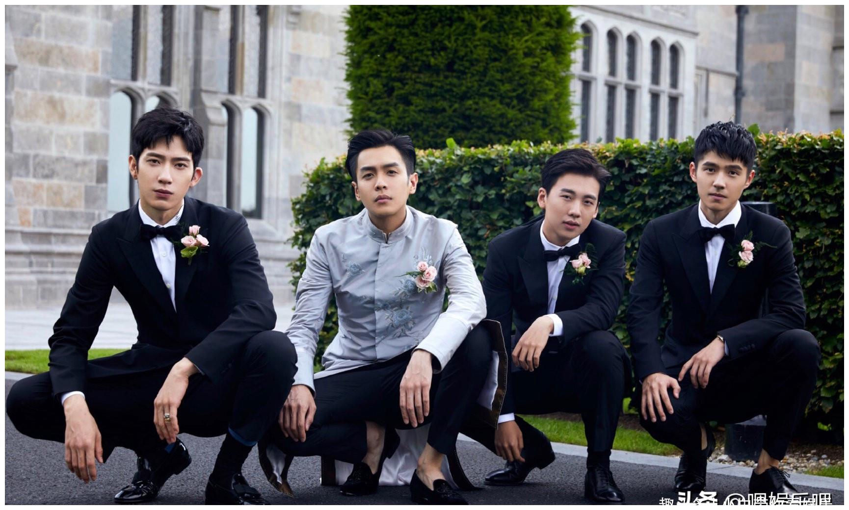 男星婚礼上伴郎的造型王凯胡歌刘昊然领衔最帅伴郎