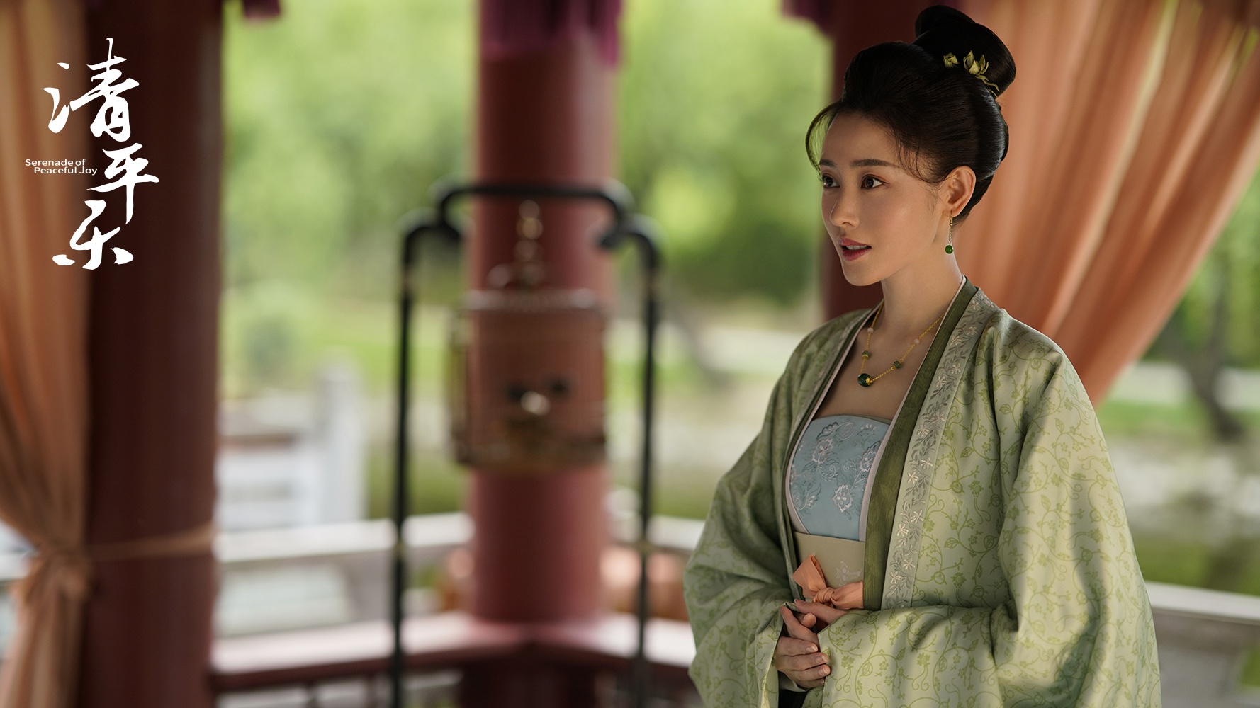 张天爱《清平乐》今晚开播  女扮男装活泼灵动