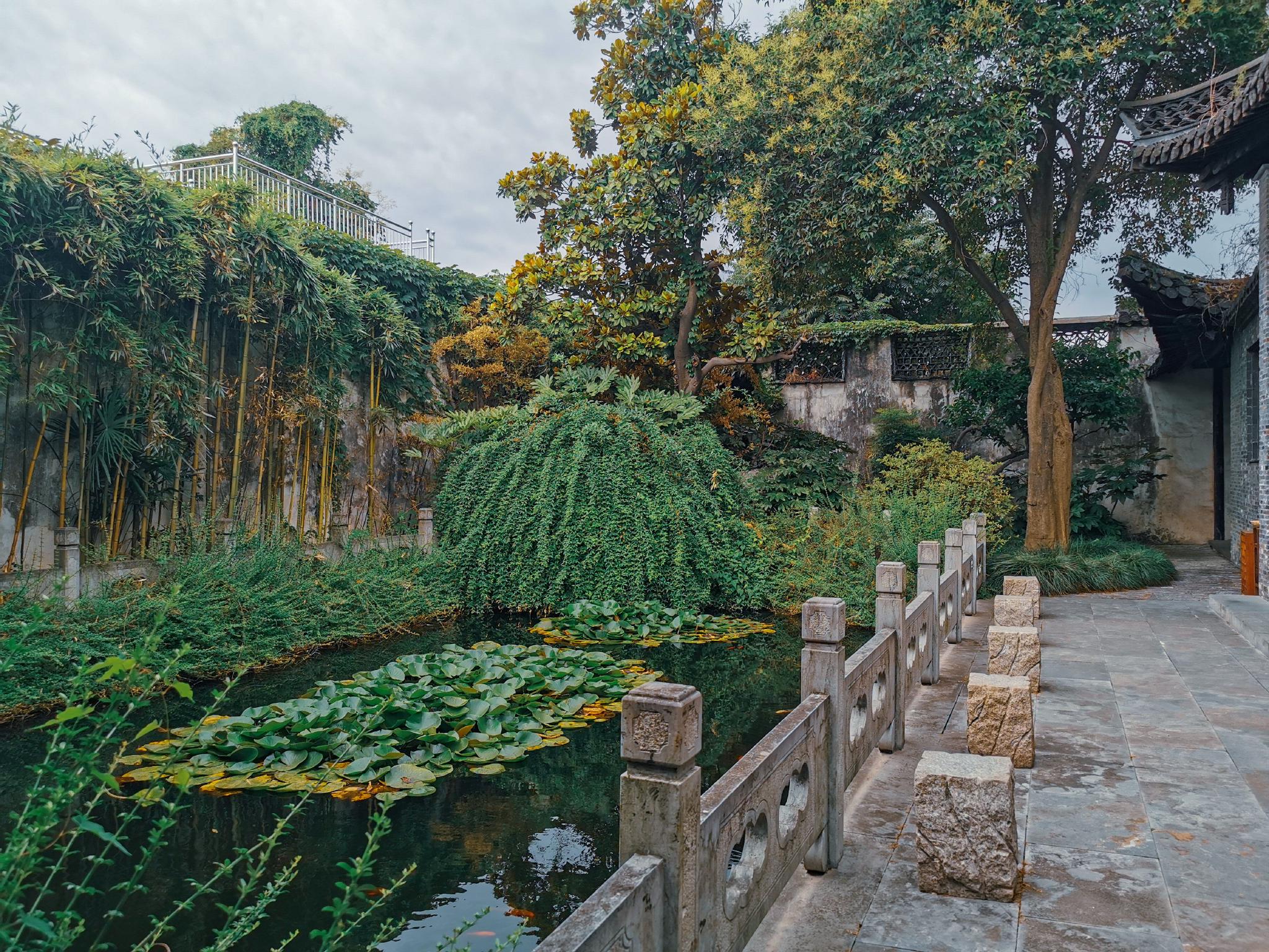 思窝爱旅行的涛哥小盘谷周馥之宅园扬州园林代表作之一