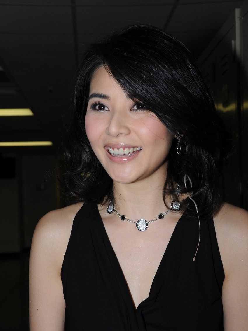 蒙嘉慧活动照,不同的造型,真的好美啊,太有范了!