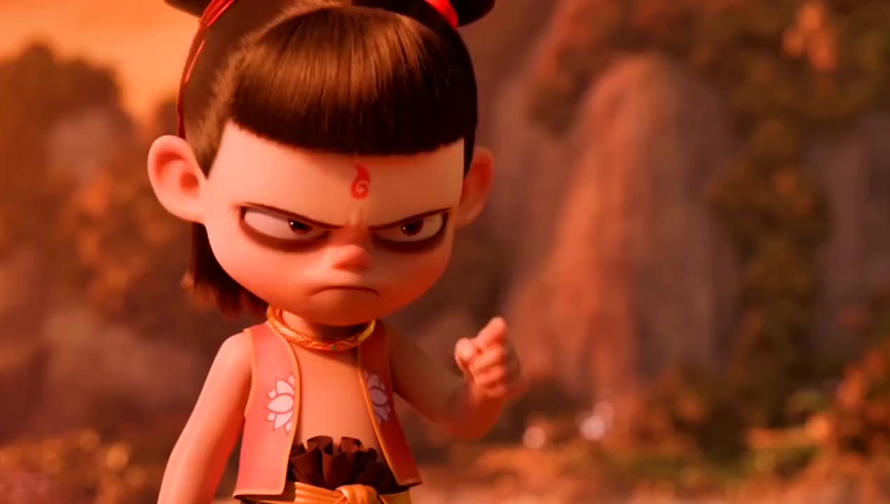 哪吒被村民误会村民骂哪吒哪吒把村民教训了一顿